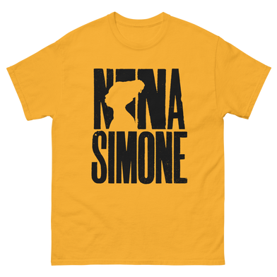Nina Simone Silhouette Gold T-Shirt